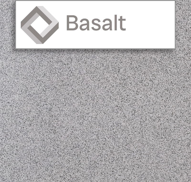 Hand Polished Cast Stone Basalt