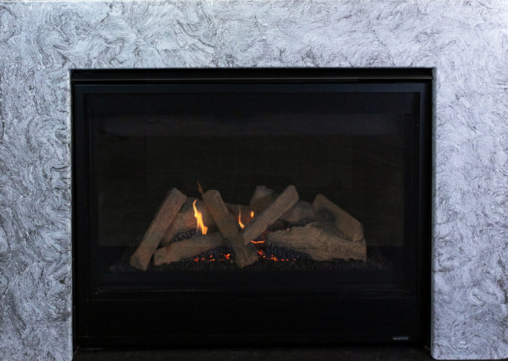 Marbled Stone Surround